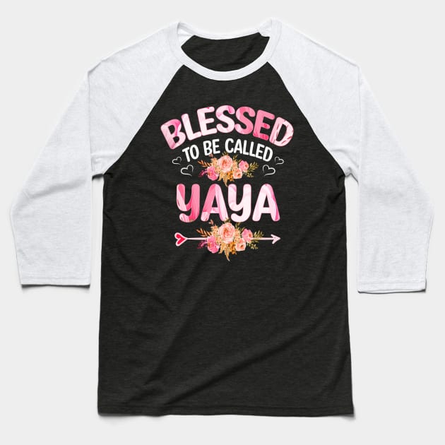 blessed to be called yaya Baseball T-Shirt by Bagshaw Gravity